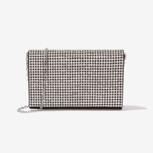 NWOT AMBER SCEATS Stella Crystal Bag Black